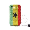 National Series Swarovski Crystal Bling iPhone Cases - Ghana