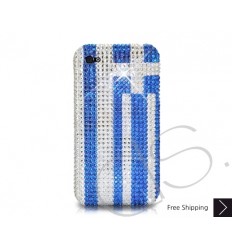 National Series Bling Swarovski Crystal Phone Case - Greece