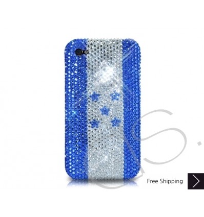 National Series Bling Swarovski Crystal Phone Case - Honduras