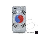 National Series Swarovski Crystal Bling iPhone Cases - Korea Republic