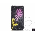 Floral Swarovski Crystal Bling iPhone Cases 