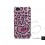 Love Leopard Personalized Bling Swarovski Crystal Phone Cases