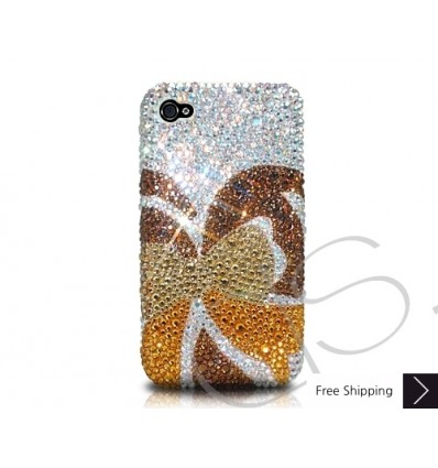 Butterfly Bling Swarovski Crystal Phone Case - Gold