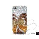 Butterfly Swarovski Crystal Bling iPhone Cases - Gold