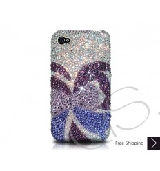 Butterfly Bling Swarovski Crystal Phone Case - Purple