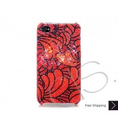 Rose Petals Bling Swarovski Crystal Phone Cases