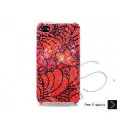 Rose Petals Bling Swarovski Crystal Phone Cases