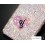 Fall in love Personalized Bling Swarovski Crystal Phone Cases - Silver