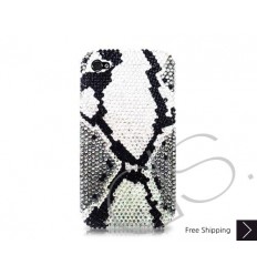 Split Bling Swarovski Crystal Phone Cases - Gray