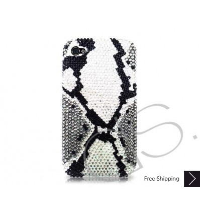 Split Bling Swarovski Crystal Phone Cases - Gray