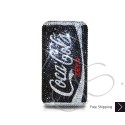 Coca Cola Zero Swarovski Crystal Bling iPhone Cases 
