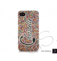 Rainbow Personalized Bling Swarovski Crystal Phone Cases