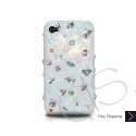 Disperse Swarovski Crystal Bling iPhone Cases - White