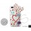 Bow Heart 3D Bling Swarovski Crystal Phone Cases - White