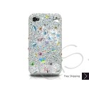Disperse Swarovski Crystal Bling iPhone Cases - Gray