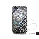 Emperor Swarovski Crystal Bling iPhone Cases - Black