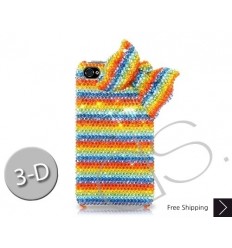Ribbon Wave 3D Bling Swarovski Crystal Phone Cases - Colourful