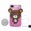 Bear 3D Crystallized Swarovski iPhone Case - Brown