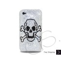 Poison Swarovski Crystal Bling iPhone Cases - Silver