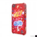 Fly Or Die Swarovski Crystal Bling iPhone Cases 