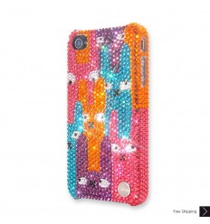 Suspicious Rabbits Crystal iPhone Case