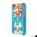 Catty Swarovski Crystal Bling iPhone Cases 