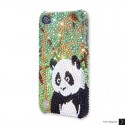 Panda Swarovski Crystal Bling iPhone Cases 
