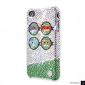 Ninja Peas Swarovski Crystal Bling iPhone Cases 