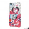 Feminine Swarovski Crystal Bling iPhone Cases 