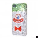 Coulrophobia Swarovski Crystal Bling iPhone Cases 