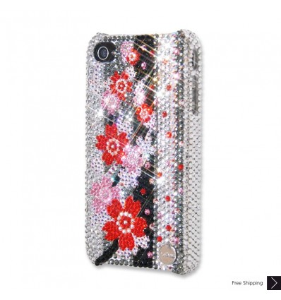 Love Blossom Crystal iPhone Case