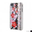 Love Blossom Swarovski Crystal Bling iPhone Cases 