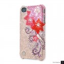 Camellia Swarovski Crystal Bling iPhone Cases 