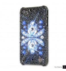 Flor Azul Crystal iPhone Case