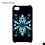 Flor Azul Crystal iPhone Case