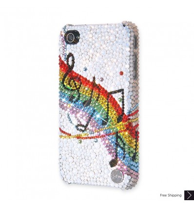 Swinging Melody Crystal iPhone Case