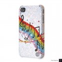 Swinging Melody Swarovski Crystal Bling iPhone Cases 