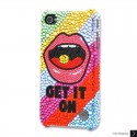 'Get It On' Swarovski Crystal Bling iPhone Cases 