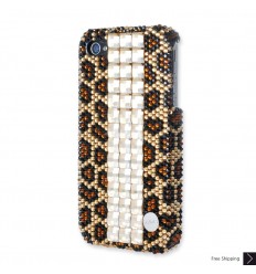 Leopard Cubic Crystal iPhone Case