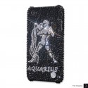 Aquarius Swarovski Crystal Bling iPhone Cases 