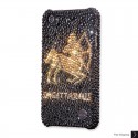 Sagittarius Swarovski Crystal Bling iPhone Cases 