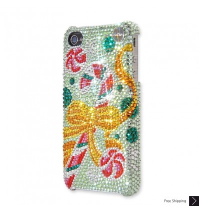 Christmas Candy Crystal Phone Case
