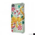 Christmas Candy Swarovski Crystal Bling iPhone Cases 