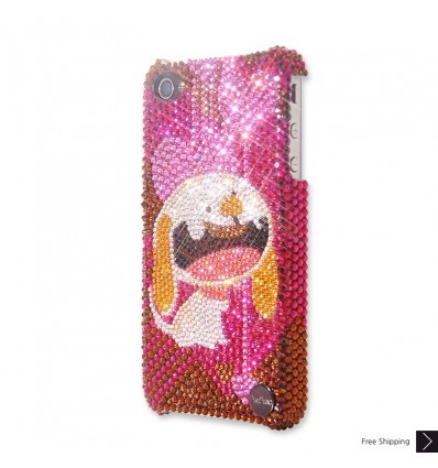 Puppy Love Crystal Phone Case