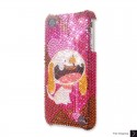 Puppy Love Swarovski Crystal Bling iPhone Cases 