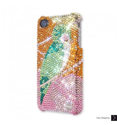 Royal Feathers Crystal Phone Case