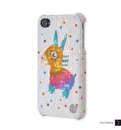 Cute Rudolf Crystal Phone Case