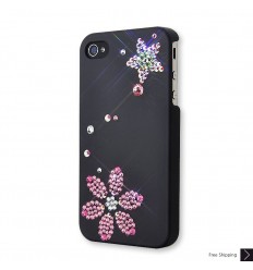 Floral Drops Crystal Phone Case