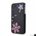 Floral Drops Swarovski Crystal Bling iPhone Cases 